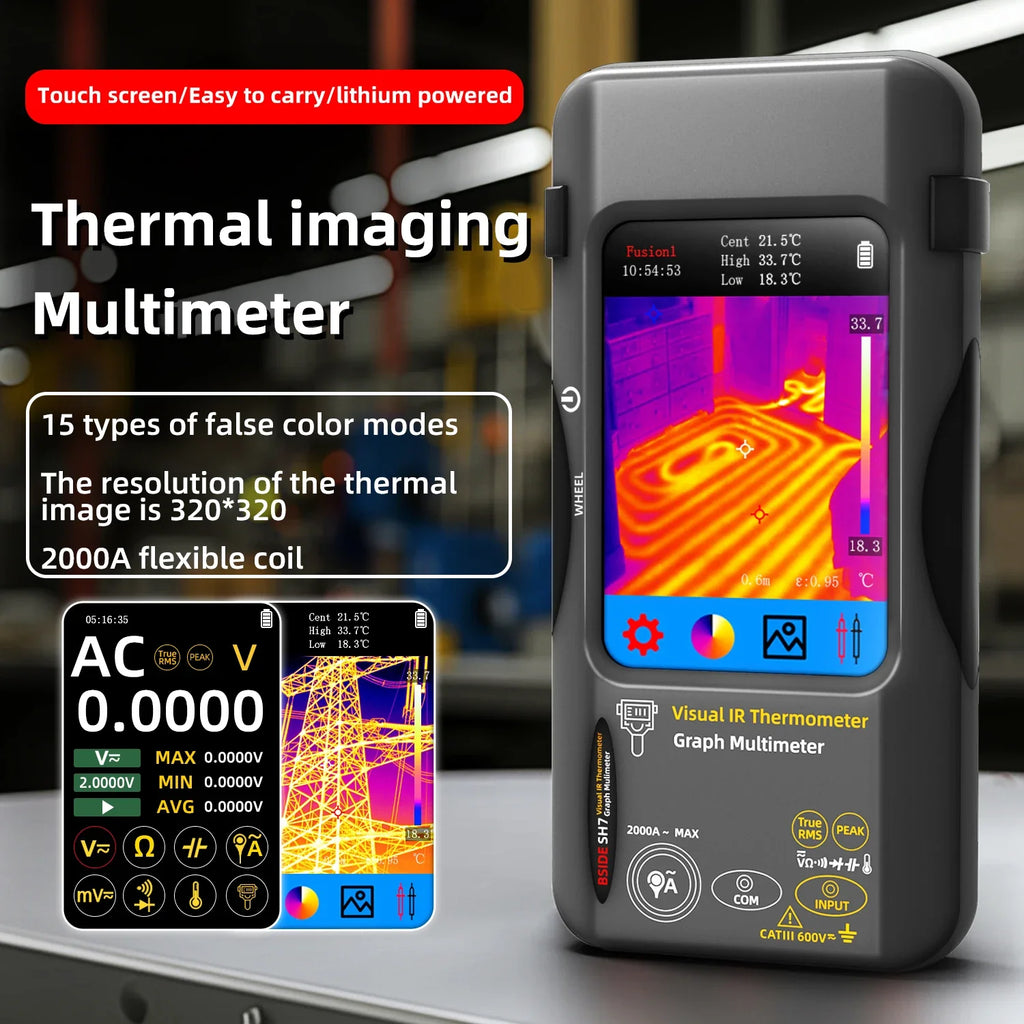 BSIDE SH7 Thermal Camera Multimeter