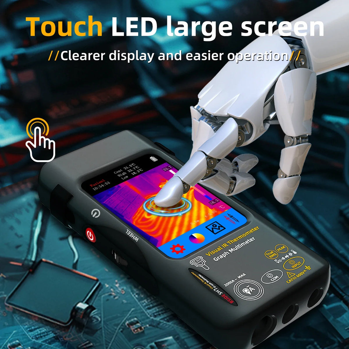 BSIDE SH7 Thermal Camera Multimeter