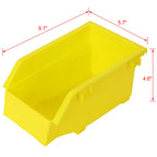 90 Parts Bin Shelving Storage Organizer with Locking Wheels