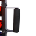 90 Parts Bin Shelving Storage Organizer with Locking Wheels