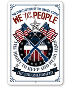 2nd Amendment - Metal Sign