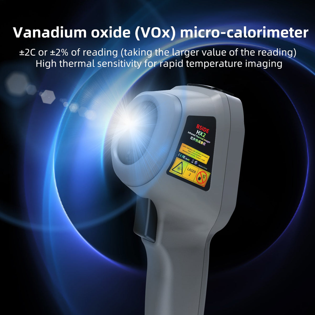 BSIDE HX2 Thermal Imaging Camera 240×320 Infrared Imager for PCB & Pipeline Detection