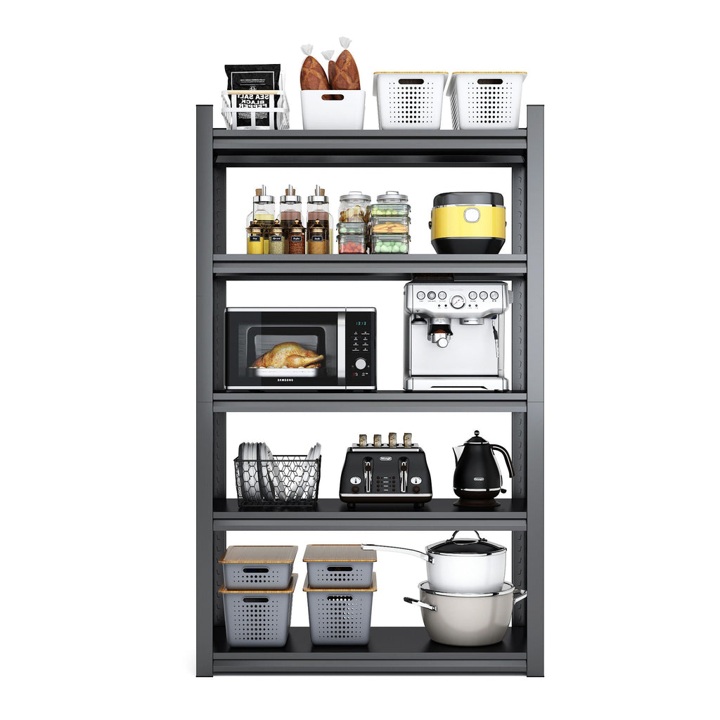 Industrial Heavy Duty Metal Garage Shelving Unit, Adjustable Storage Rack