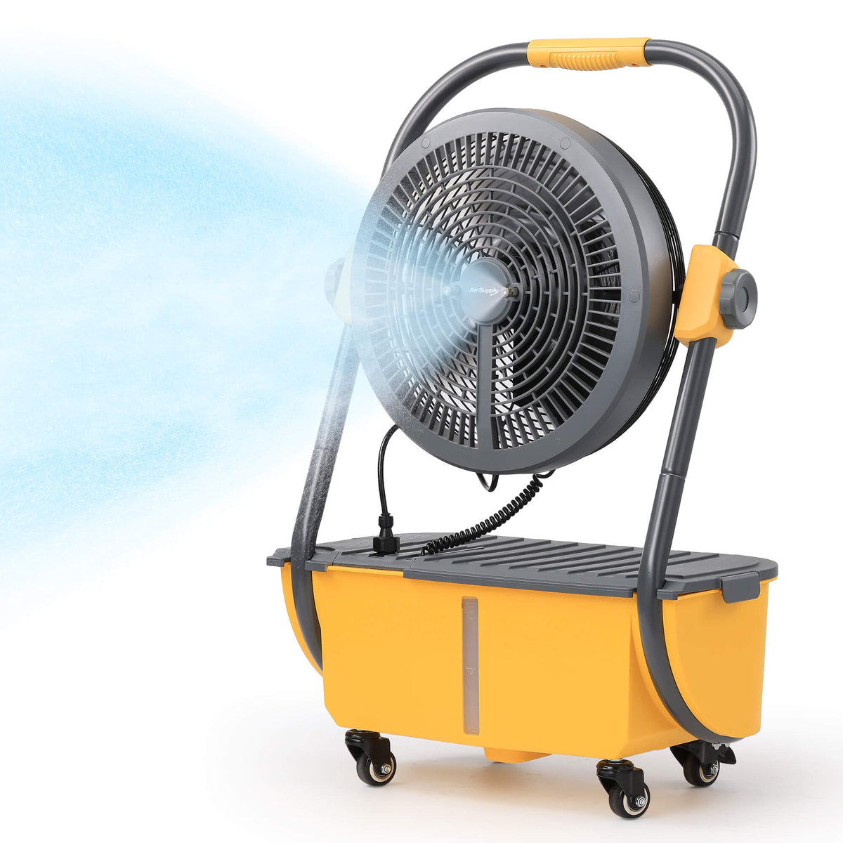 AirSupply MS12 Portable Mist Fan, 11L Tank & Up to 50H Runtime