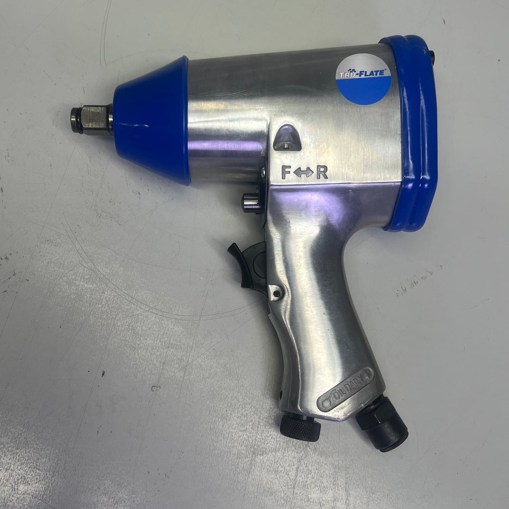 TRU-FLATE Air Ratchet & 1/2" Impact Wrench Kit 1/4" Air Inlet 6,500 RPM 25-590TF