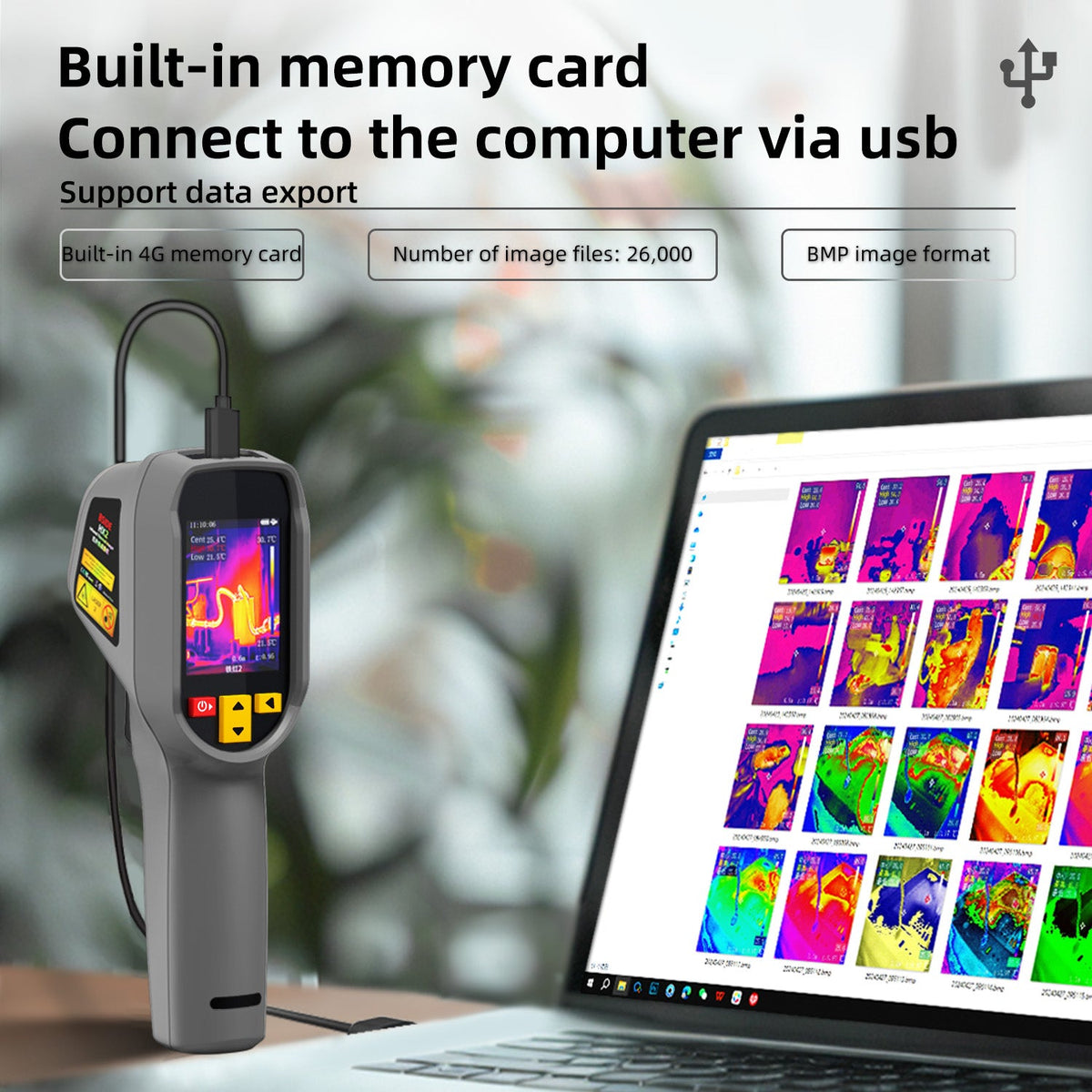 BSIDE HX2 Thermal Imaging Camera 240×320 Infrared Imager for PCB & Pipeline Detection