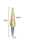Pagoda Drill Bit Metal Hole Opener Tool