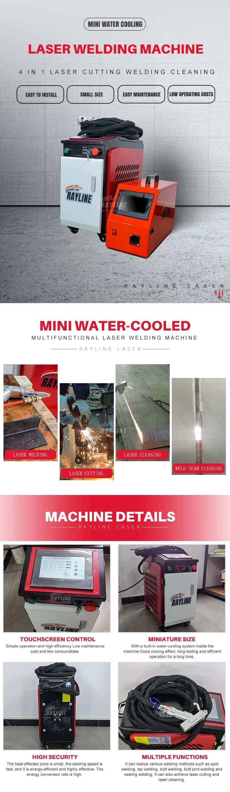 Handheld Fiber Laser Welding Machine – Portable Metal Welder