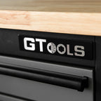 72 inch Rolling Tool Chest with Light & Power Strips, Workbench, Upper Cabinets & Pegboard