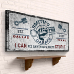 Family Garage Sign