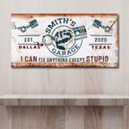 Family Garage Sign