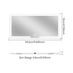 Car Interior LED HD Makeup Mirror