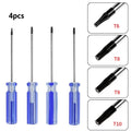 Torx Security Screwdriver Set T6 T8 T9 T10 | Xbox PS3 Repair Tool