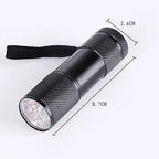 UV Flashlight 395nm Black Light | Mini UV Torch for Resin Curing and Stain Detection