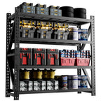 Heavy Duty 4 Shelf Garage Shelving Unit