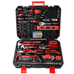 266-Piece Home Tool Set with Rolling Tool Box