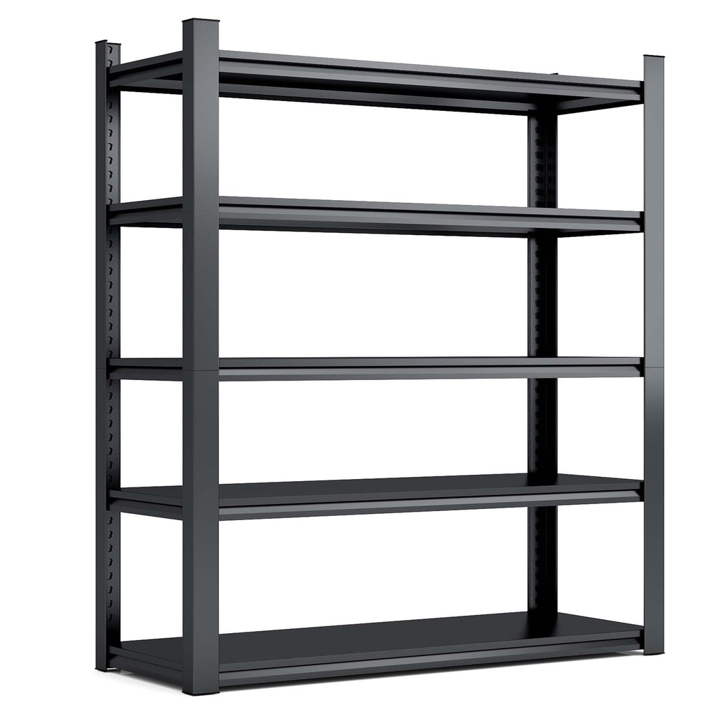 Industrial Heavy Duty Metal Garage Shelving Unit, Adjustable Storage Rack