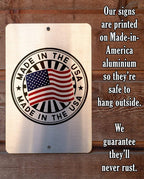 Grandpa's Garage - Metal Sign