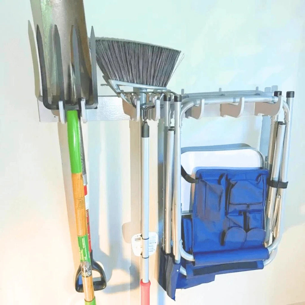 Heavy-Duty Garage Tool and Misc. Hook Rack